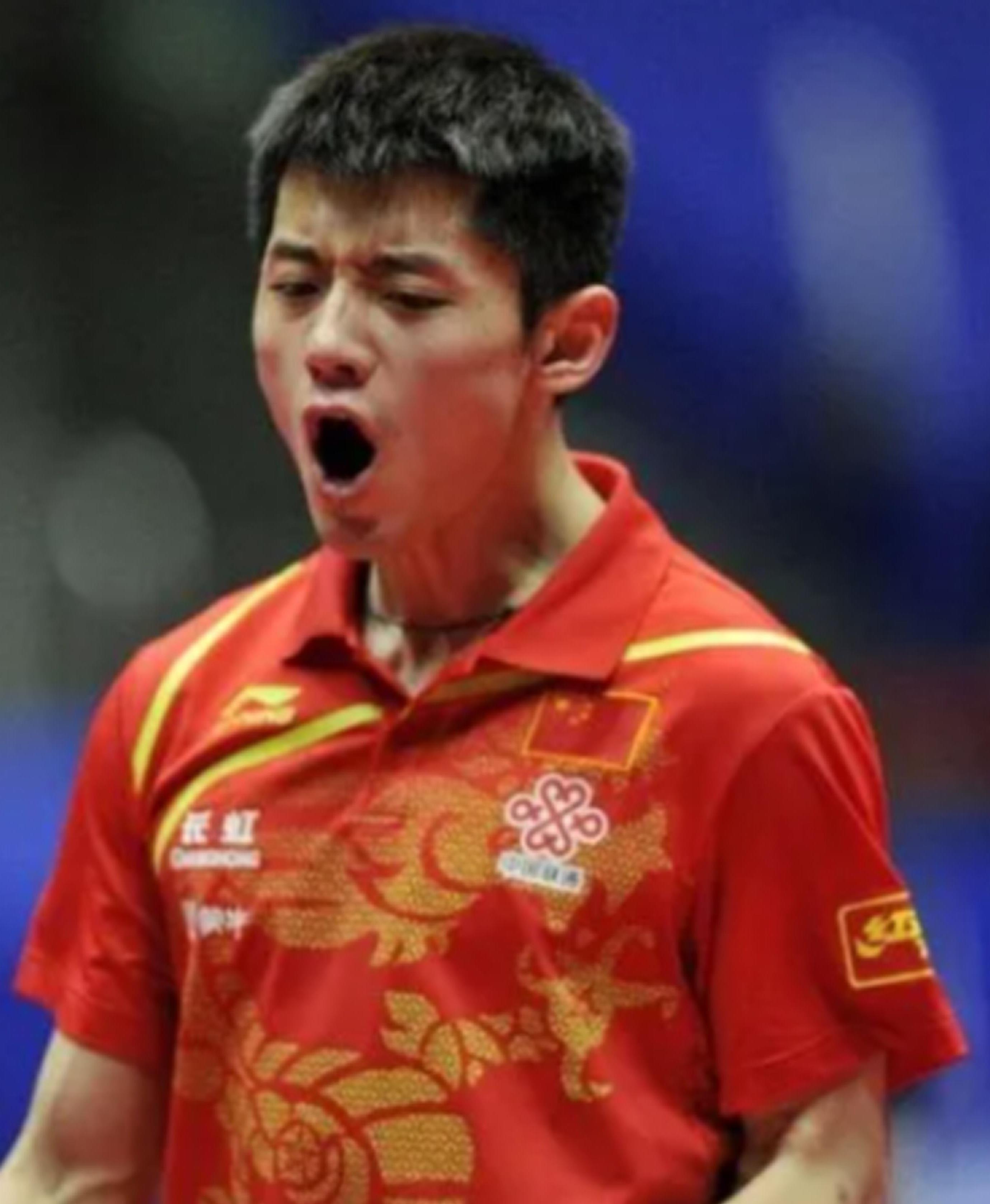 包含韩国乒乓球队力克中国乒乓球队，张继科制霸全场的词条